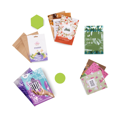 Musterbox für Doypacks & Flachbeutel